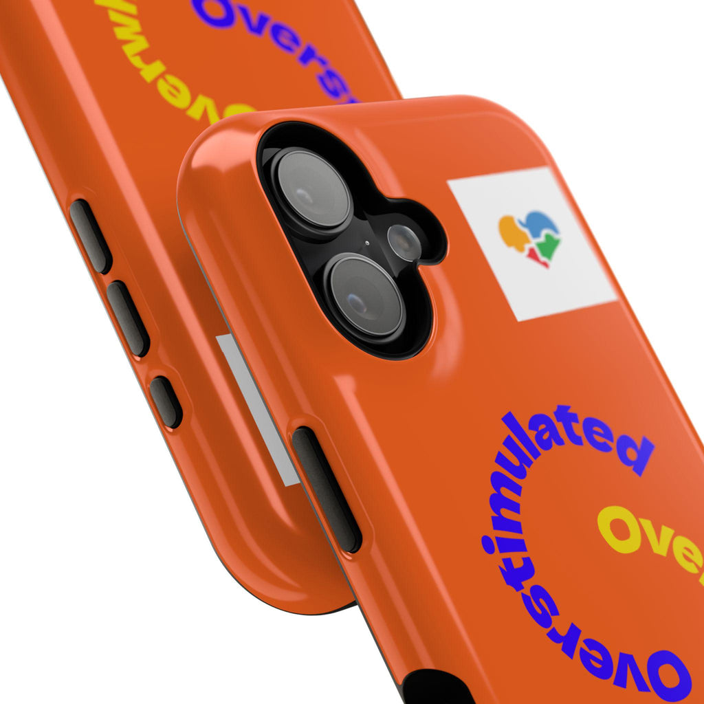 Dual-Layer Impact-Resistant Phone Case: Overstimulated