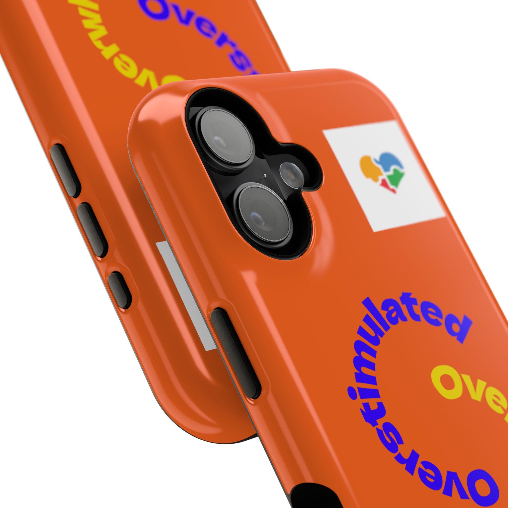 Dual-Layer Impact-Resistant Phone Case: Overstimulated