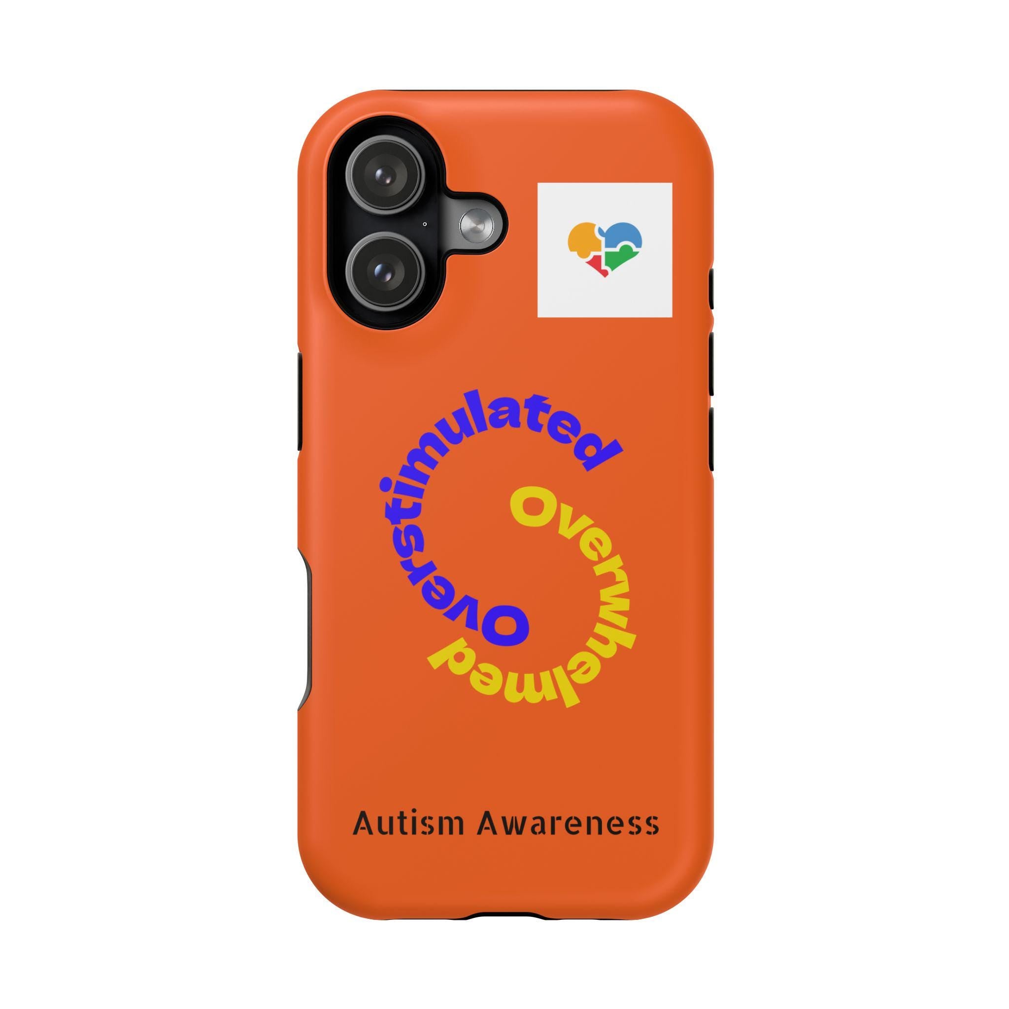 Dual-Layer Impact-Resistant Phone Case: Overstimulated