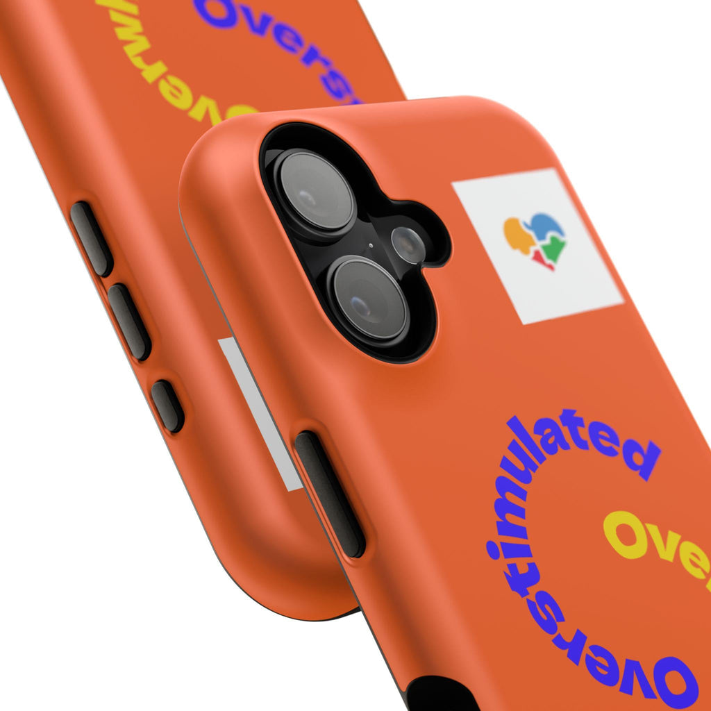 Dual-Layer Impact-Resistant Phone Case: Overstimulated