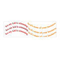 Stimming Awareness Bumper Sticker: "Yes My Kid is Stimming" (Waterproof Vinyl)