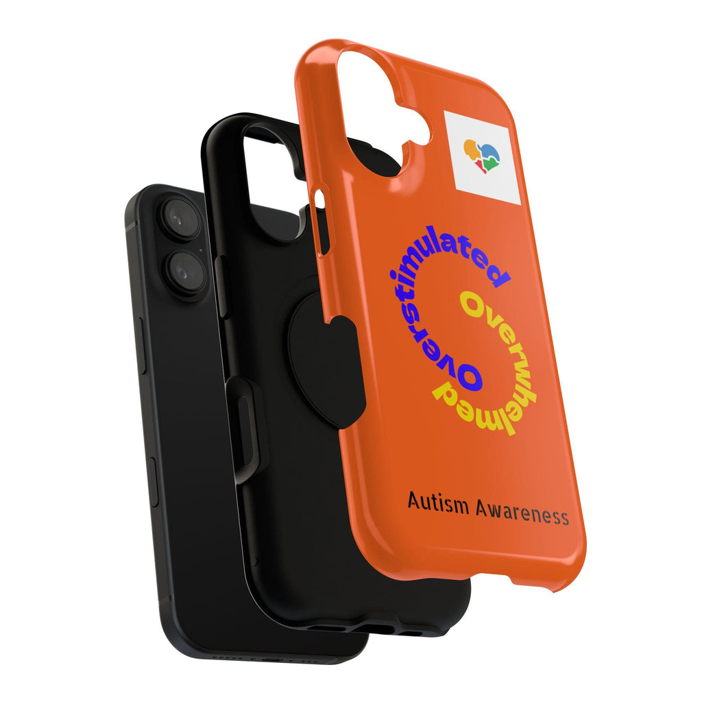 Dual-Layer Impact-Resistant Phone Case: Overstimulated